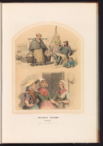 Traditional Costume of Arnemuiden in Zeeland, 1857