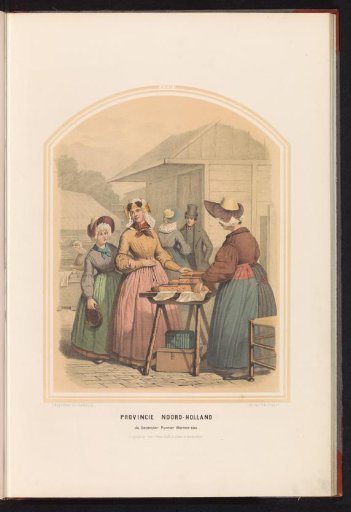 Traditional Costume of the Beemster, Purmer and Wormer in North Holland, 1857