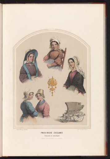 Traditional Costume of Schouwen and Duiveland in Zeeland, 1857