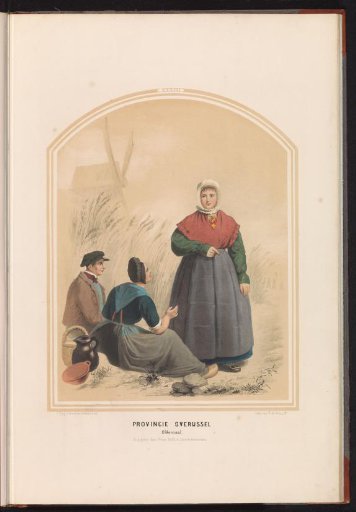 Traditional Costume of Oldenzaal in Overijssel, 1857