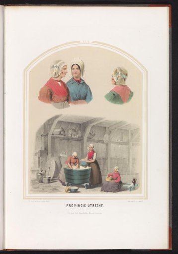 Traditional Costume of Utrecht, 1857