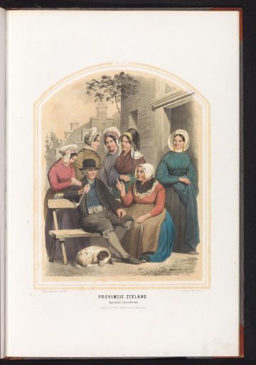 Traditional Costume of Zeeland, 1857