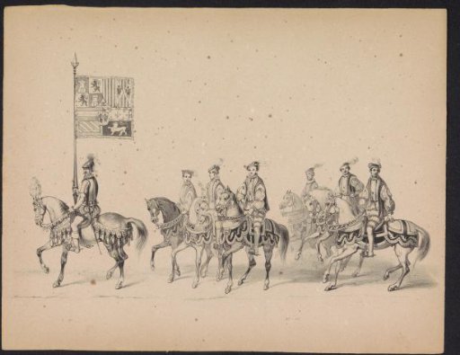 Masquerade of the Utrecht Students, 1846 (plate 15)