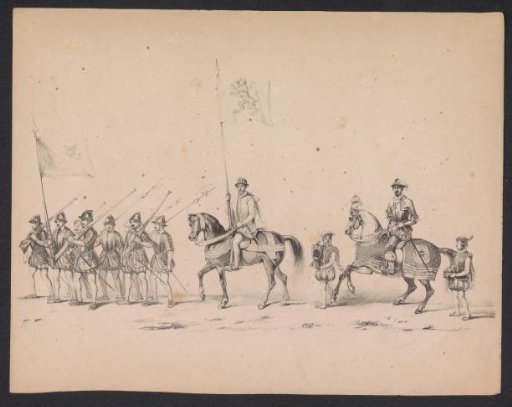 Masquerade of the Utrecht Students, 1846 (Plate 2)