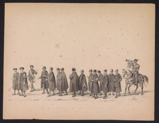 Masquerade of the Utrecht Students, 1846 (Plate 4)