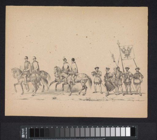 Masquerade of the Utrecht Students, 1846 (Plate 6)