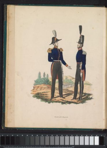 Uniforms of the Generals, 1845