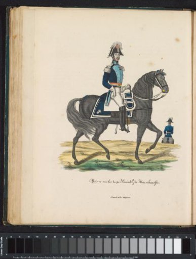 Uniform of the Royal Marechaussee, 1845