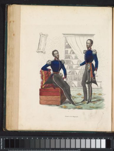 Uniform of the Military Intendants, 1845