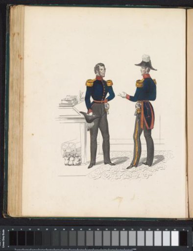 Uniform of the Quartermasters, 1845