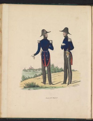Uniform of Retired Officers, 1845