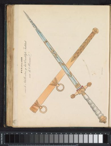 Saber for the Midshipmen at the Royal Naval Institute, 1845