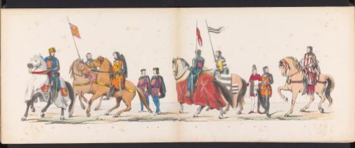 Leiden students' masquerade, 1865 (plate 9)
