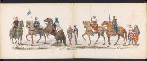 Leiden students' masquerade, 1865 (plate 14)