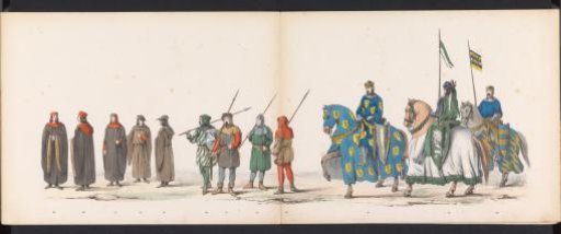Leiden students' masquerade, 1865 (plate 3)
