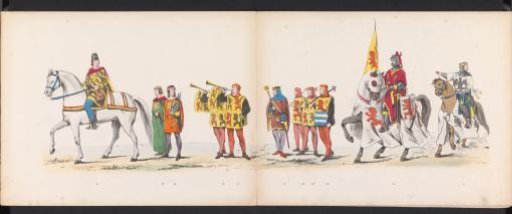 Leiden students' masquerade, 1865 (plate 6)