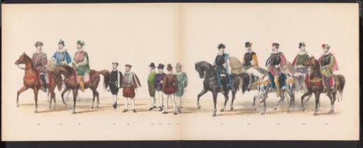 Leiden students' masquerade, 1870 (plate 9)