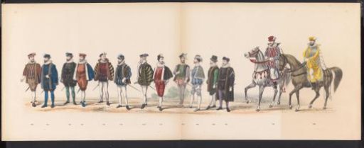 Leiden students' masquerade, 1870 (plate 12)
