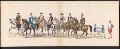 Leiden students' masquerade, 1870 (plate 14)