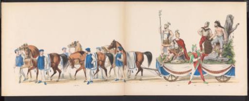 Leiden students' masquerade, 1870 (plate 15)