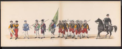 Leiden students' masquerade, 1870 (plate 4)