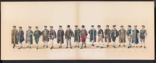 Leiden students' masquerade, 1870 (plate 7)
