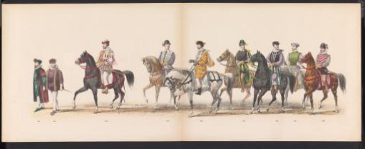 Leiden students' masquerade, 1870 (plate 8)