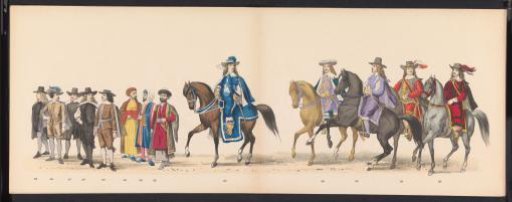 Leiden students' masquerade, 1875 (plate 15)