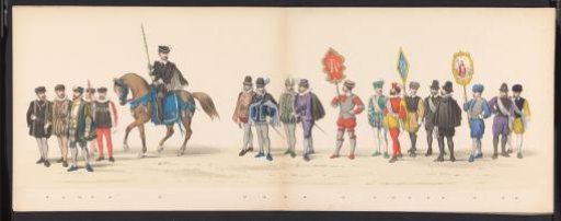 Leiden students' masquerade, 1875 (plate 2)