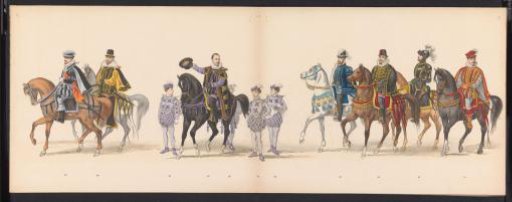 Leiden students' masquerade, 1875 (plate 5)