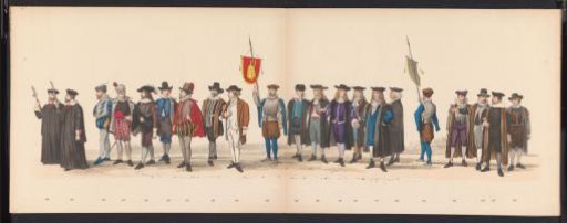 Leiden students' masquerade, 1875 (plate 8)