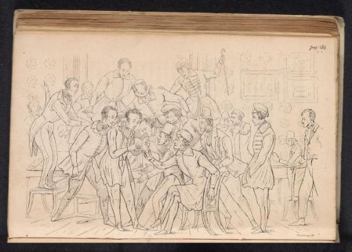 Reception of the almanac at the society, 1841