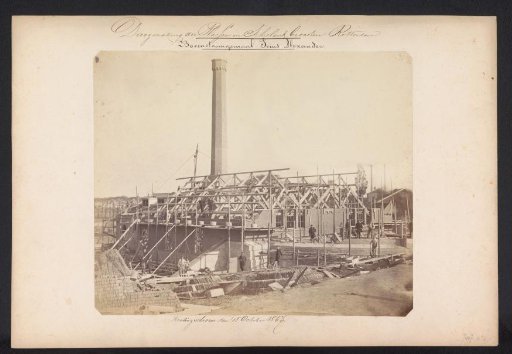 Upper Steam Pumping Station Prins Alexander / Kralingscheveer, 18 October 1867