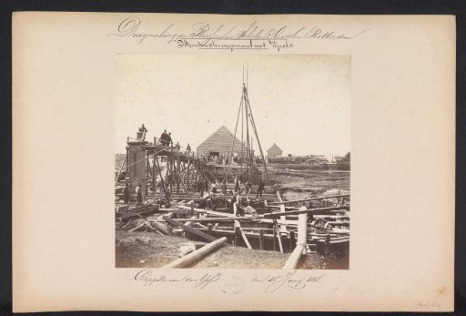 Lower Steam Pumping Station with Reciprocating Pumps / Cappelle aan den IJssel, 15 June 1868