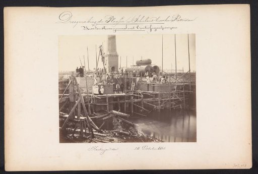 Lower Steam Pumping Station with Centrifugal Pumps / Kralingen, 26 October 1868
