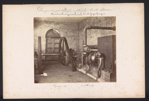 Lower Steam Pumping Station with Centrifugal Pumps / Kralingen, 14 May 1869