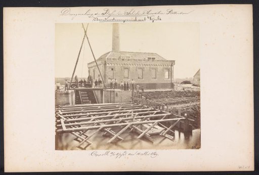Lower Steam Pumping Station with Reciprocating Pumps / Cappelle aan den IJssel, 14 May 1869