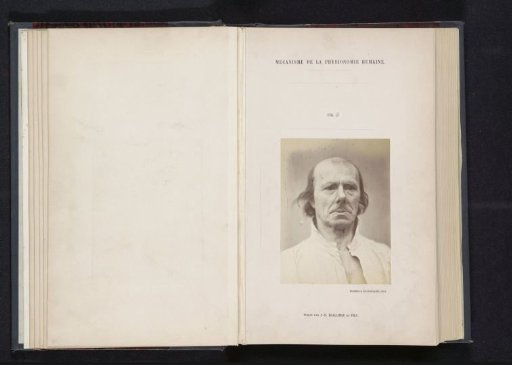 Portrait of a subject: 'un vieillard'