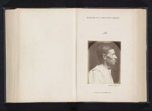 Portrait of a test subject: 'un homme âgé de quarante-deux'