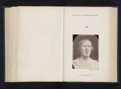 Portrait of a test subject: 'un vieillard'