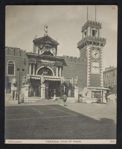 Porta Magna of the Arsenal in Venice