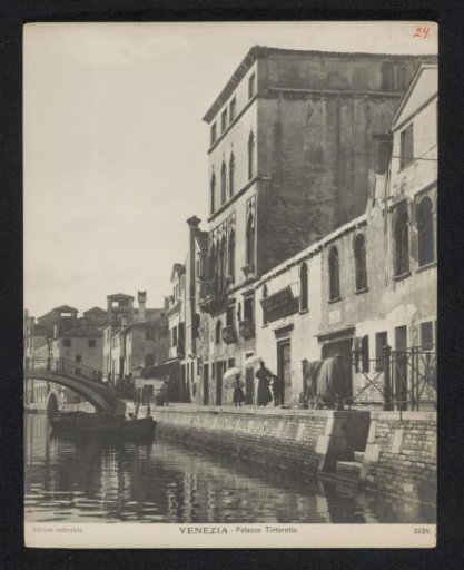 Exterior of the House of Tintoretto in Venice