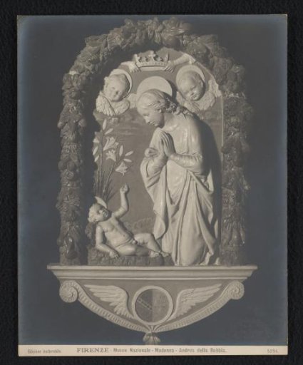 Sculpture of the Madonna by Andrea della Robbia