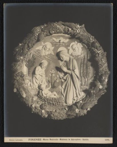 Relief of the Madonna by Andrea della Robbia