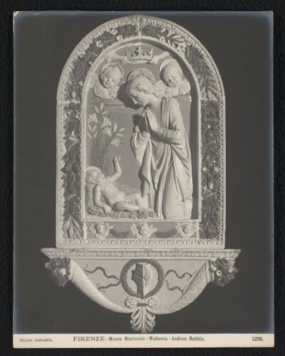 Relief of the Madonna by Andrea della Robbia