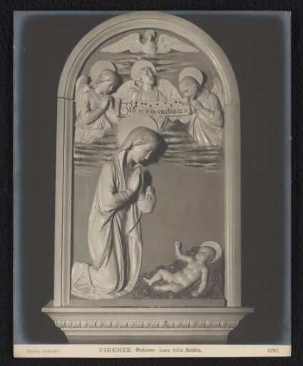 Relief of the Madonna by Andrea della Robbia
