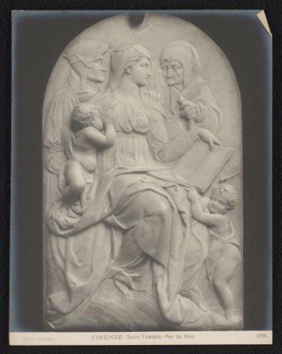 Relief of the Holy Family by Pierino da Vinci