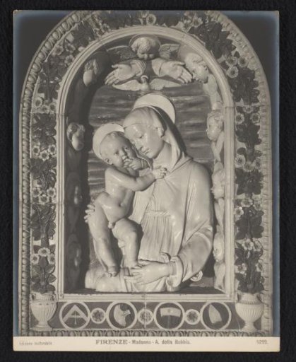 Relief of the Madonna by Andrea della Robbia