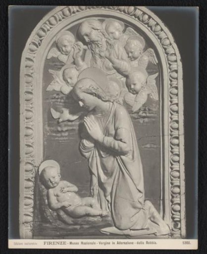 Relief of the Adoration of Christ by Giovanni della Robbia