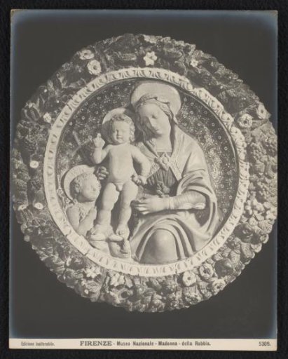 Relief of the Madonna by Giovanni della Robbia
